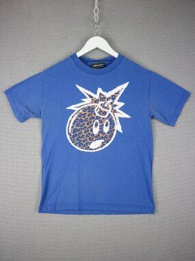 The Hundreds Adam Bomb Cheetah Print Tee Vintage Small